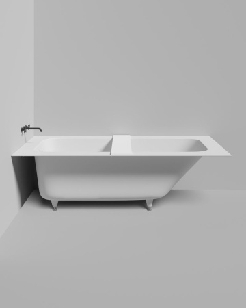 Полка для встраиваемой ванны Salini GABBIANO IN PLUS, белый, 1906210MN