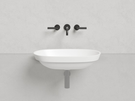 Раковина полувстраиваемая Salini MAREA 01, белый, 1802101G