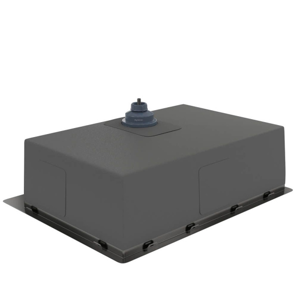 Кухонная мойка Reflexion Iseo RX2265BL оружейная сталь