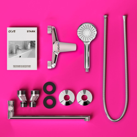 D1109500 Stark Смеситель для ванны и душа AM.PM с длинным изливом