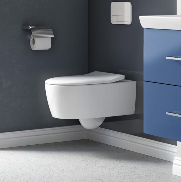 Унитаз подвесной Villeroy&Boch Avento 5656RS01 с сиденьем микролифт