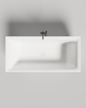 Ванна отдельностоящая Salini ARIA 190х90, S-Sense, глянцевый белый 1051101G