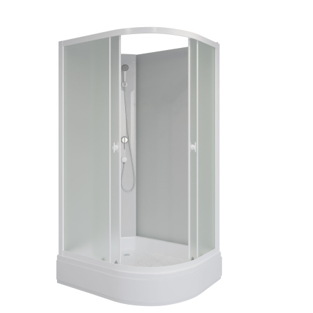 Душевая кабина Niagara Promo P100/70/26L/MT/BK (100х70х195) 4 места