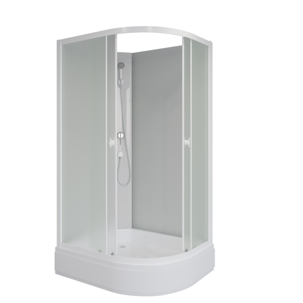 Душевая кабина Niagara Promo P100/80/26L/MT/BK (100х80х195) 4 места