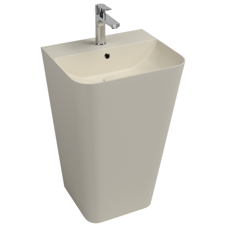 Раковина ISVEA Sott'Aqua напольная 500*420*830 цвет слоновая кость матовый 10SQ37001SV-2K