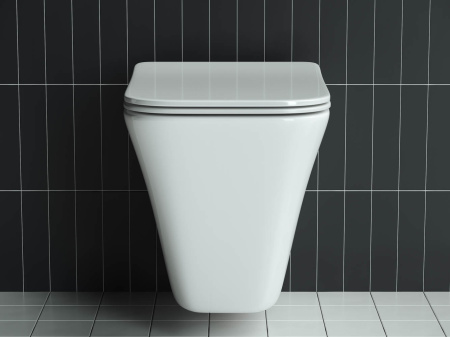 Подвесной унитаз Mono Rimless 350х360 белый