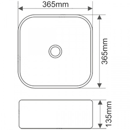 Раковина MELANA MLN-A430BF-GSW