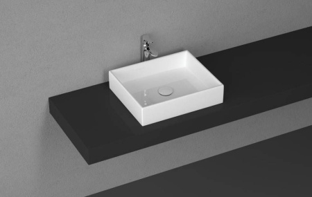 Раковина Isvea Purita 50 см накладная цвет белый 10PL66050SV