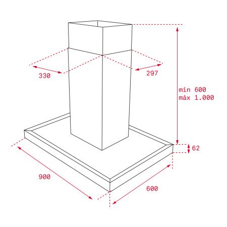 Кухонная вытяжка TEKA DH2 985 40484640