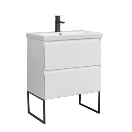 Тумба под умывальник Belux напольная Турин 70-02 Белый матовый