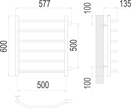 TERMINUS Виктория П6 500х600 бп500