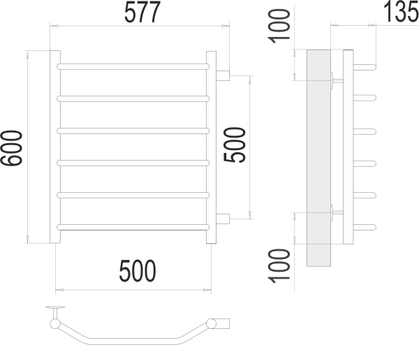 TERMINUS Виктория П6 500х600 бп500