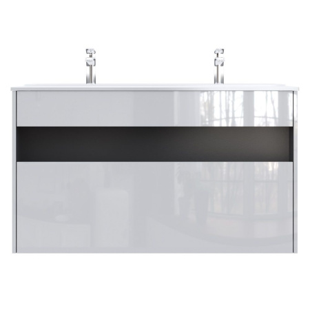 M8FFUX1201WG Func База под раковину AM.PM, 1 ящик (pull-out), 120 см, цвет белый глянец