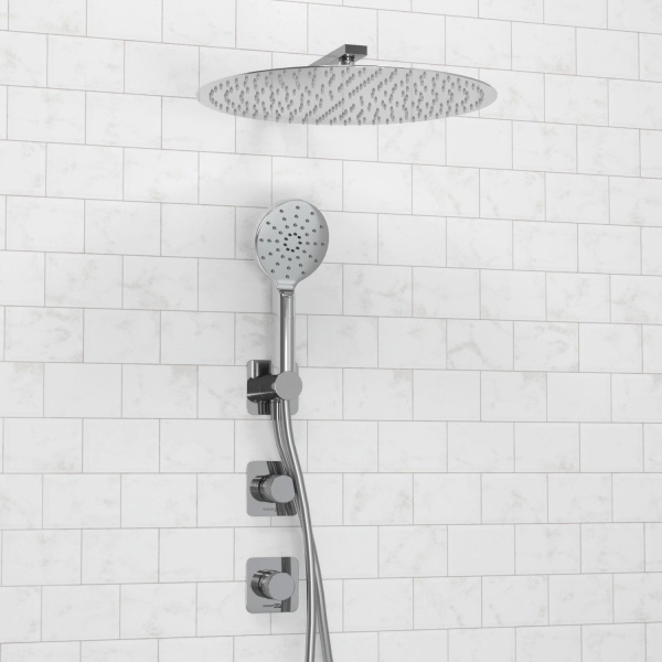 A4651.293.090.117.271.087.127  Встраиваемый комплект для душа WasserKRAFT с верхней душевой насадкой и лейкой