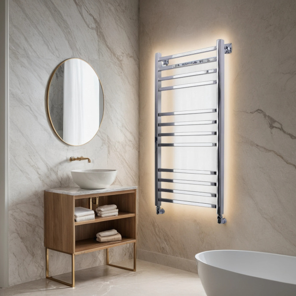Полотенцесушитель водяной Comfysan Пиоли-К (Pioli-K) W-10 100/40, хром