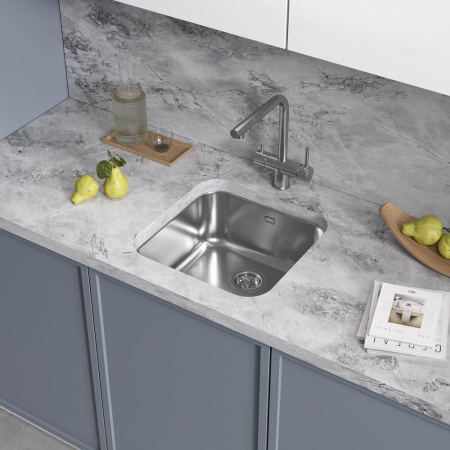 Кухонная мойка Reflexion Orta RX2444SS полированная сталь