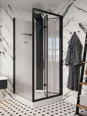 Кабина BELLA90B душевая без крыши Ceruttispa (90x90x215-225)