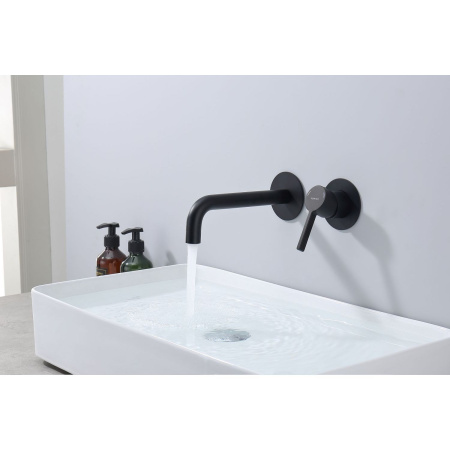 Смеситель для раковины Splenka S221.11.06, черный