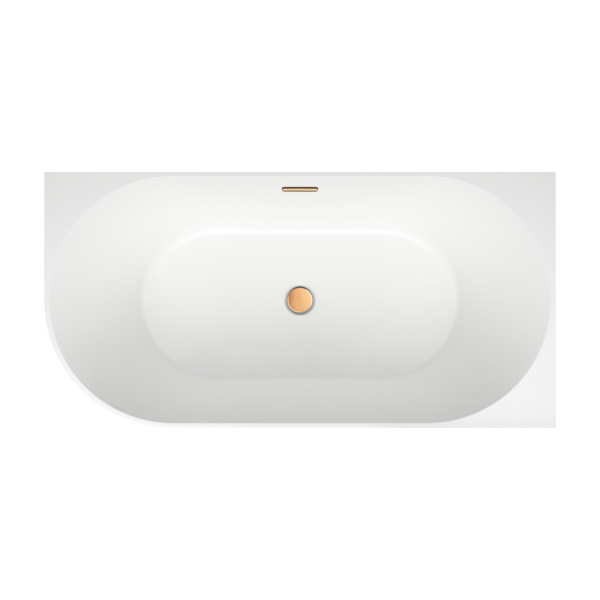 Акриловая ванна в наборе 4 в 1: пристенная ванна (правый разворот), каркас, экран, слив-перелив Wellsee Belle Spa 235702004