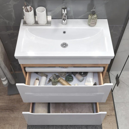 Тумба под раковину напольная VIGO Grani 203 дуб золотой, 80 см