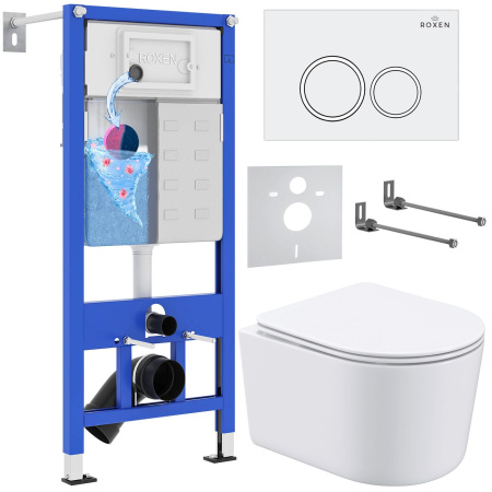 Комплект 6 в 1 Roxen StounFix Dual Fresh 906789 (состоит из: 710200, Santi 410260W, 530120-01)