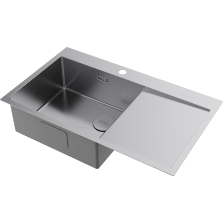 Кухонная мойка Omoikiri Akisame 86-L Side-IN нерж. сталь/нержавеющая сталь 4997031