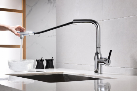 Смеситель для кухни Paulmark VIPER Vi213105-CR, хром