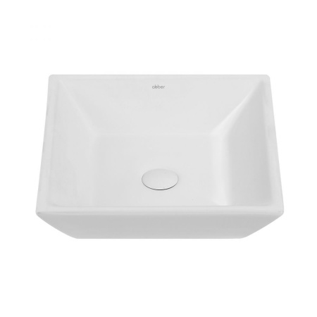 Раковина накладная ABBER Rechteck AC2214 белая