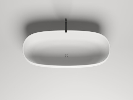 Ванна отдельностоящая Salini GRECA 180x80, S-Stone, матовый белый 103121M