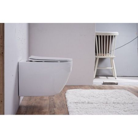 Унитаз подвесной ESBANO AMAPOLA (Белый глянец)