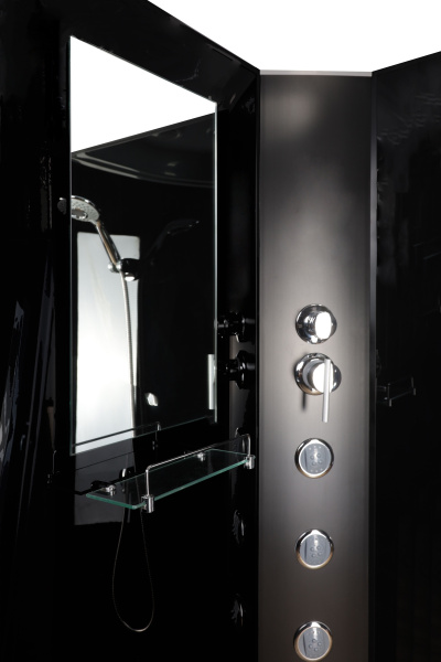 Душевая кабина Niagara Classic NG-2507-14P (80х80х215) высокий поддон(40см),стекло тонированное