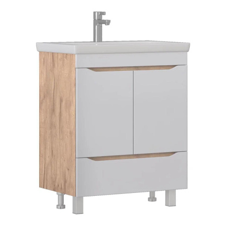 Тумба под раковину напольная VIGO Grani 285 дуб золотой, 70 см