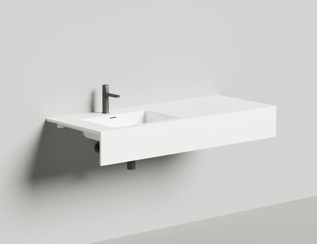 Раковина столешница Salini ONDA PLUS, белый, 1402203MN