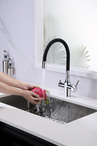 Смеситель для кухни Paulmark SALIX Sa213419-CR, хром