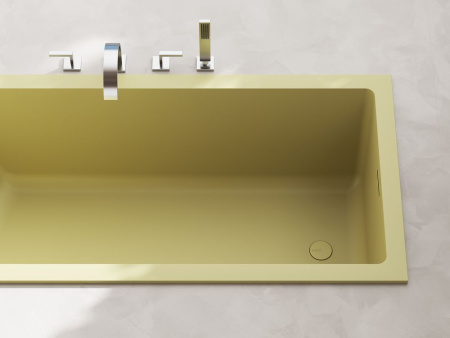 Ванна встраиваемая Salini CASCATA KIT 170x70 покраска по RAL полностью, S-Sense, глянцевый 104813GF