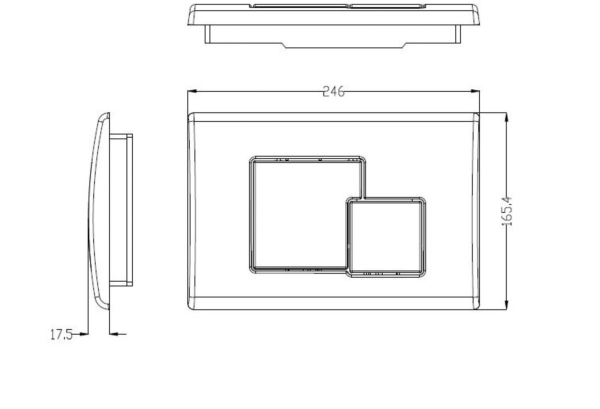 Унитаз с инсталляцией WeltWasser MARBERG 507 + HOFBACH 004 GL-WT + MAR 507 SE