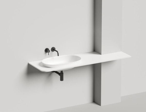 Столешница Salini Costa Plus, белый, 200221MN