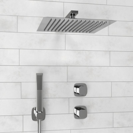 A8651.312.090.118.326.087.103  Встраиваемый комплект для душа WasserKRAFT с верхней душевой насадкой и лейкой