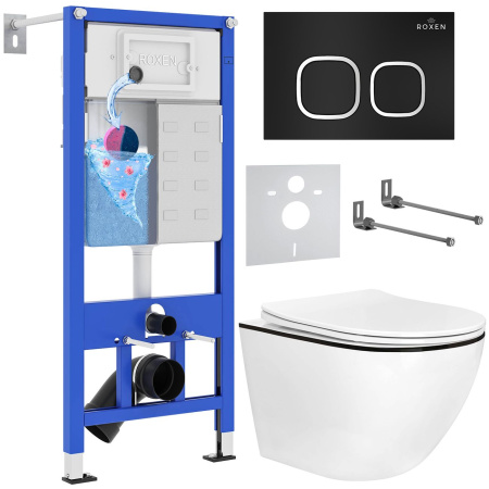 Комплект 6 в 1 Roxen StounFix Dual Fresh 964681 (состоит из: 710200, Santi 410280B, 530110-01B)