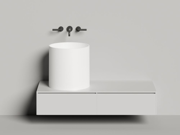 Раковина накладная Salini ARMONIA 04 покраска по RAL полностью, 130118GF