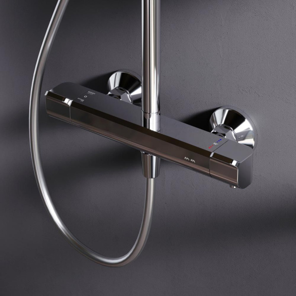 Душевая система AM.PM F078F400 Func с термостатом