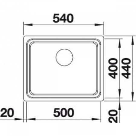 Мойка BLANCO ETAGON 500 - U зеркальная полировка