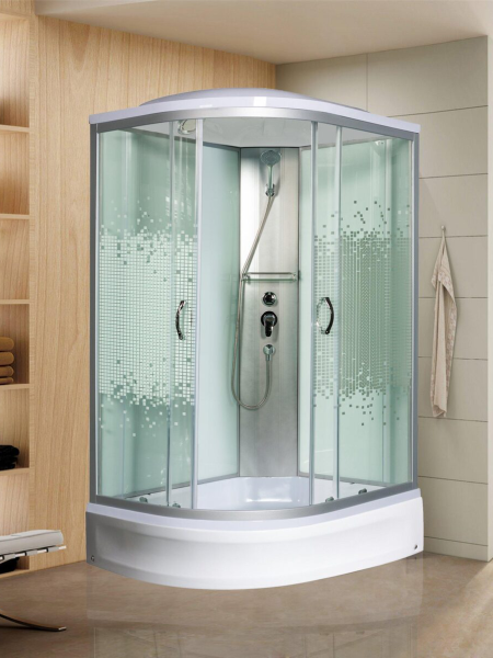 Душевая кабина МОНОМАХ МОНОМАХ 100/70/24 МЗ R 1000х700х2100мм
