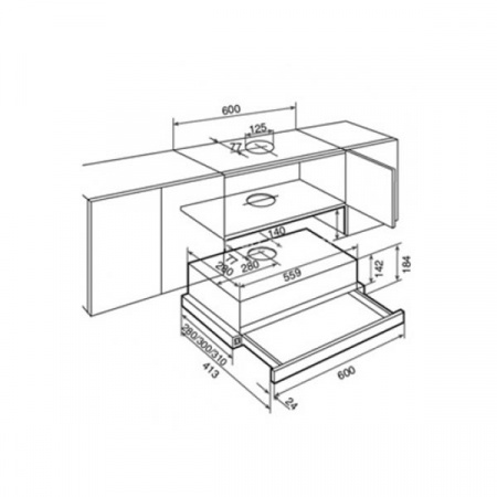 Кухонная вытяжка TEKA TL1-52