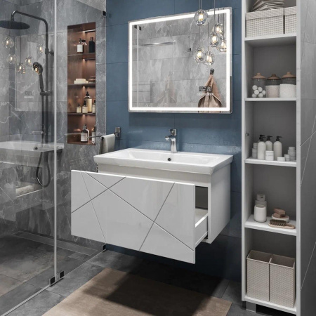 Тумба под раковину подвесная VIGO Geometry 035, 80 см