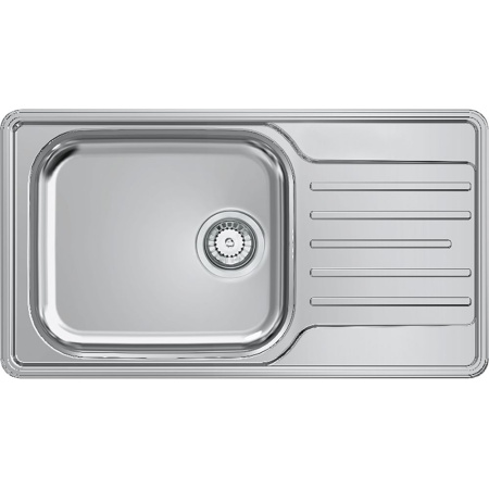 Кухонная мойка FRANKE 101.0736.118 из нержавеющей стали LNX 611-82 (стоп-вентиль в комплекте)