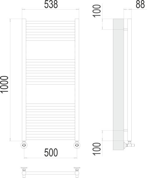 TERMINUS Альба П16 500х1000