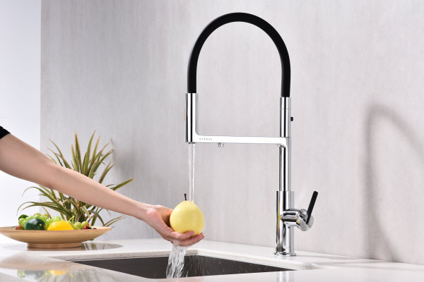 Смеситель для кухни Paulmark TORNADO To213402-CR, хром