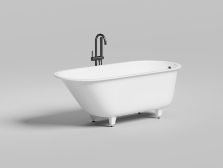 Ванна встраиваемая Salini ORNELLA 170x80 покраска по RAL полностью, S-Stone, матовый 102324MF