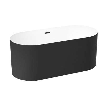 Акриловая ванна в наборе 4 в 1: отдельностоящая ванна, ножки, экран, слив-перелив Wellsee Chalice Perfection 230603003